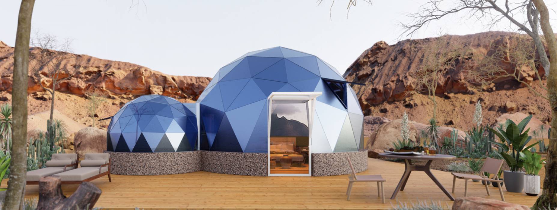 东昌区球形智能光伏玻璃星空房